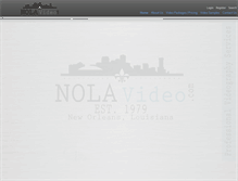Tablet Screenshot of nolavideo.com